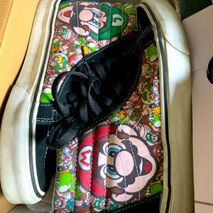 Super Mario Vans high top